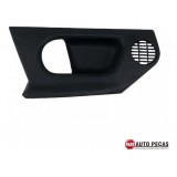 Moldura Maçaneta Interna Tras. Esquerda Gm Meriva 02/12 Cinza Traseira