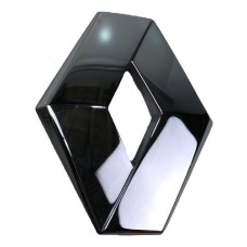 Emblema Tampa Traseira Renault Sandero Fluence Clio 07/14 Prateado