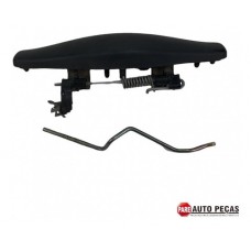 Maçaneta Externa Esquerda Renault Sandero 10/14 Preto