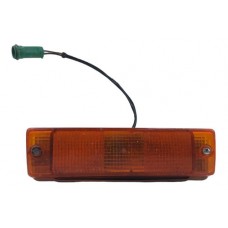 Lanterna Pisca Dianteiro Parachoque Vw Santana 87/90 - Esquerdo - Laranja-claro