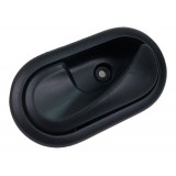 Maçaneta Interna Diant. Esq Renault Sandero Logan 07/13 Preto Dianteira