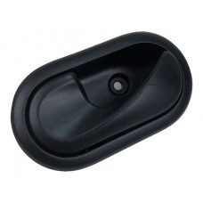 Maçaneta Interna Diant. Esq Renault Sandero Logan 07/13 Preto Dianteira