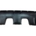 Aplique Parachoque Traseiro Renault Duster 15/18 Prateado