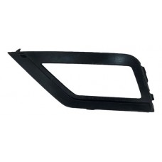 Moldura Farol De Milha Esquerdo Vw Gol Saveiro G7 18/19 Preto Esquerdo