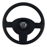 Volante De Direção Vw Fox Crossfox Spacefox 03/14 Preto