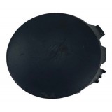 Moldura Tampa Farol Milha Esquerdo Renault Clio 03/06 Preto