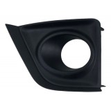 Moldura Farol De Milha Le Toyota Corolla 15/17 Preto Esquerdo