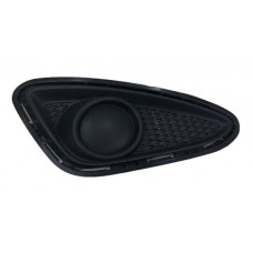 Moldura Farol De Milha Ld Hyundai Hb20 12/15 S/aux Preto Direito