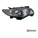 Farol Direito Toyota Corolla 12/14 Cromado Direito