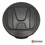 Miolo Calota Central Da Roda Honda Fit/city/civic - Cinza