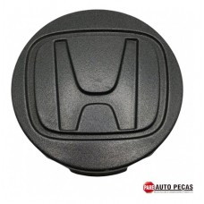 Miolo Calota Central Da Roda Honda Fit/city/civic - Cinza