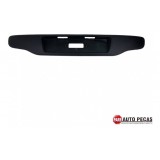 Aplique Moldura Placa Parachoque Traseiro Fiat Punto 13/16 Preto