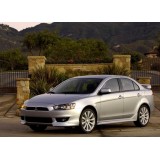 Maçaneta Interna Traseira Dir. Mitsubishi Lancer 12/13 Cromado Traseira